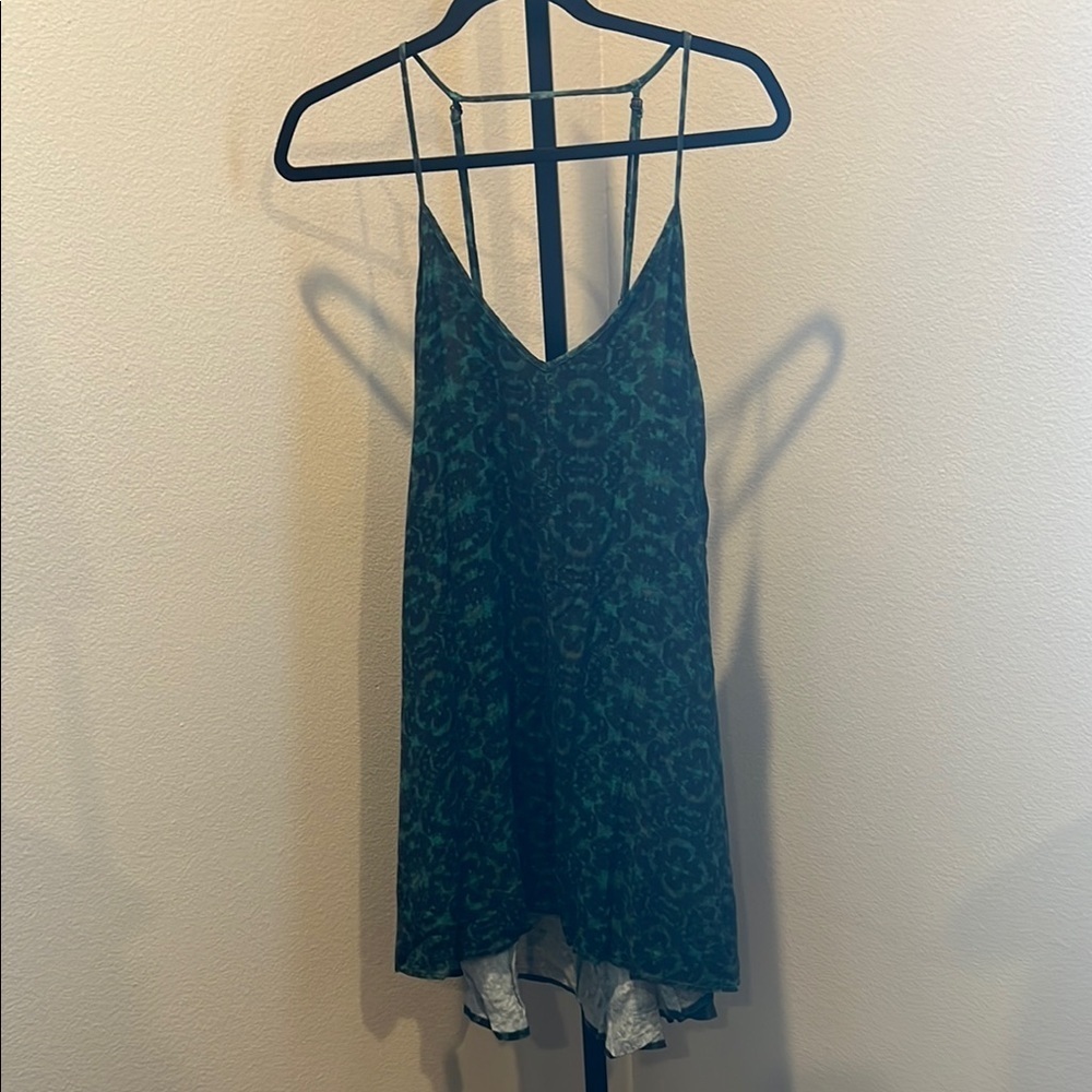 RVCA green Asymmetrical sundresses